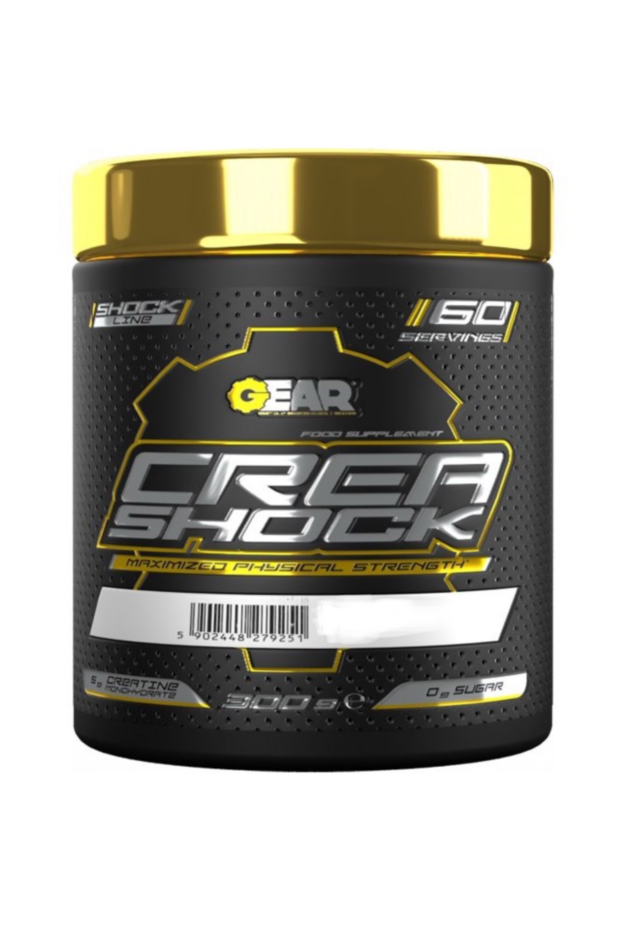 کراتین کرا شوک ۳۰۰ گرم گیر نوتریشن - Gear Nutrition GEAR CREA SHOCK 300 g